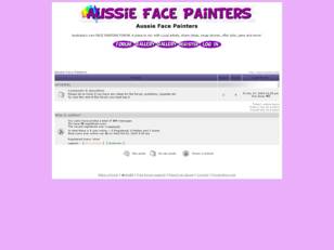 Free forum : Aussie Face Painters