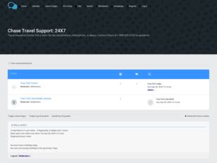Chase Travel Support: 24X7