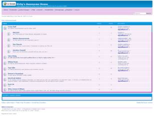 Kirby's Awessome House